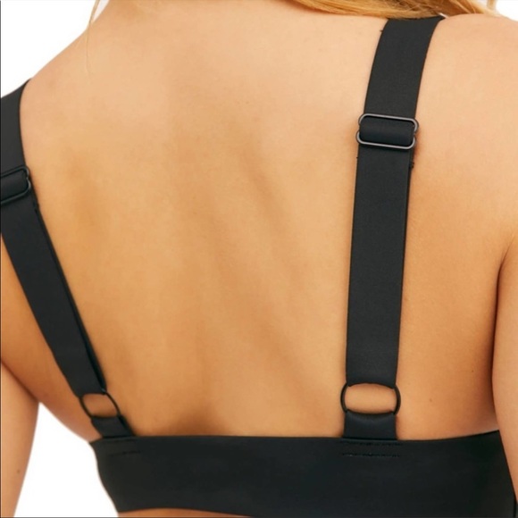 Free People Erin Scuba Bralette Black - Picture 4 of 10